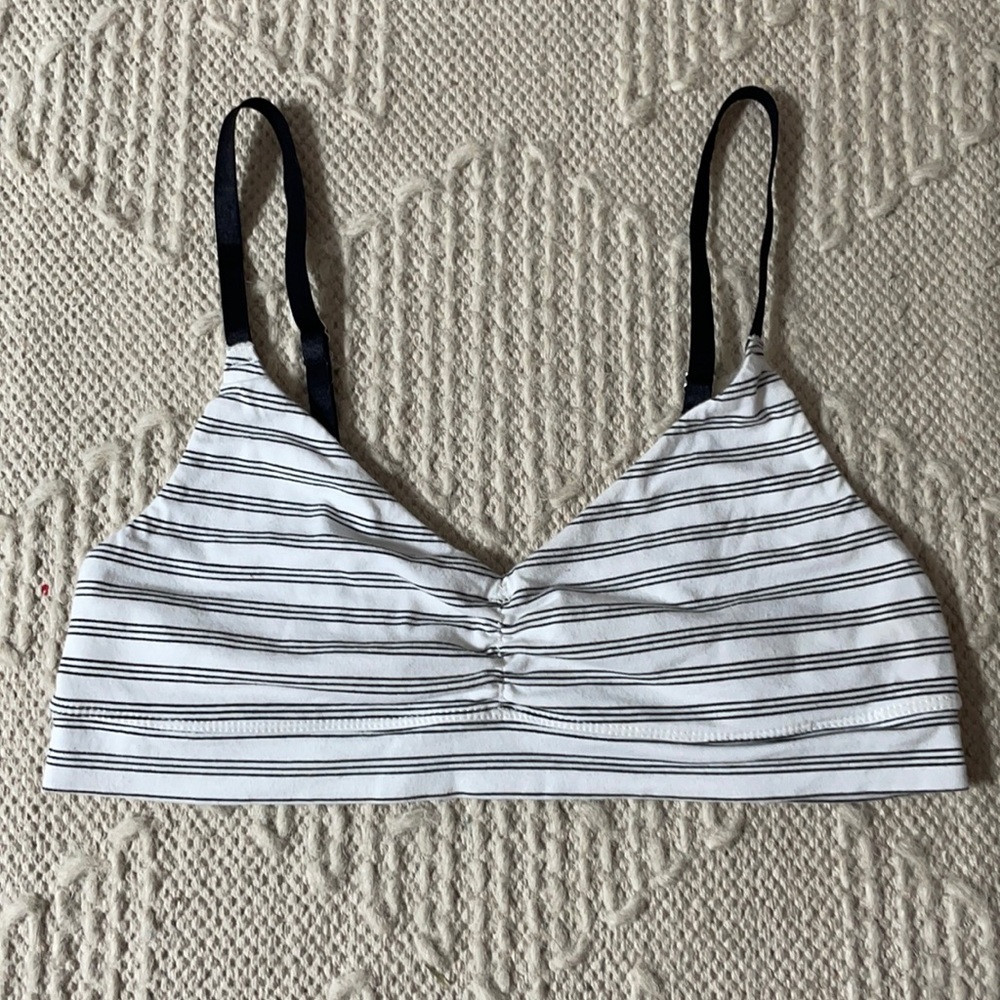 NOWT Forever 21 Striped Bralette [Size Medium]